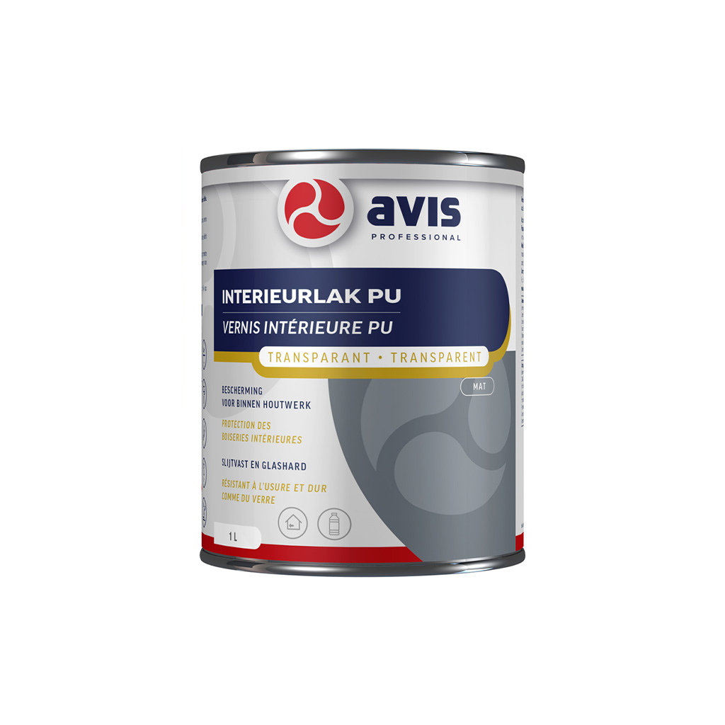 Avis Interieurlak PU Transparant M 1000 ml